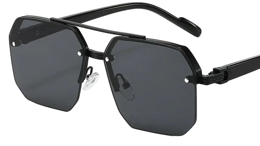 Sonnenbrille „Edge“ – Metallrahmen, Quadratisch (Herren)